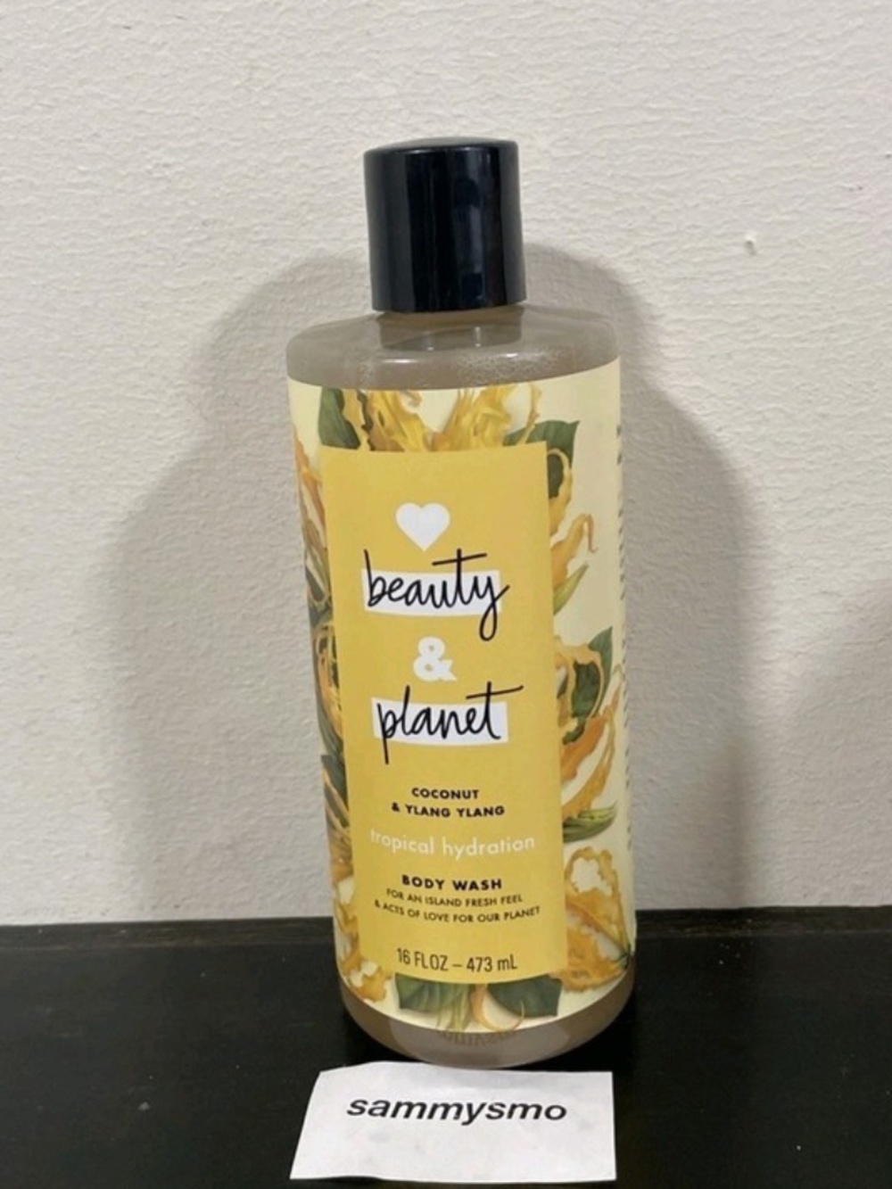 Love Beauty & Planet Coconut & Ylang Ylang Tropical Hydration Shower Wash 16oz